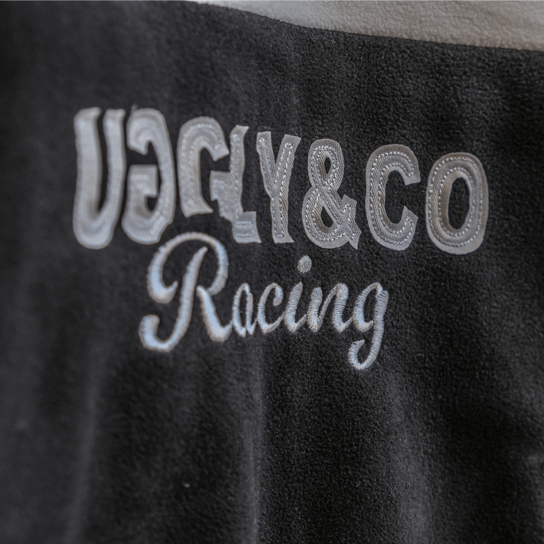 Uggly & Co Carl Cox Motorsport Track Jacket | Vintage Fleece Racing Gear