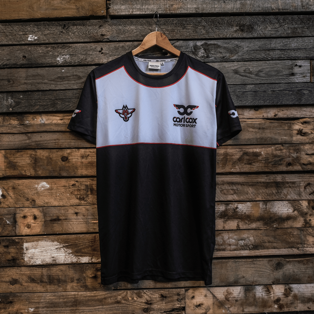 Carl Cox Motorsport x Uggly & Co Team Tee – Lightweight Polyester
