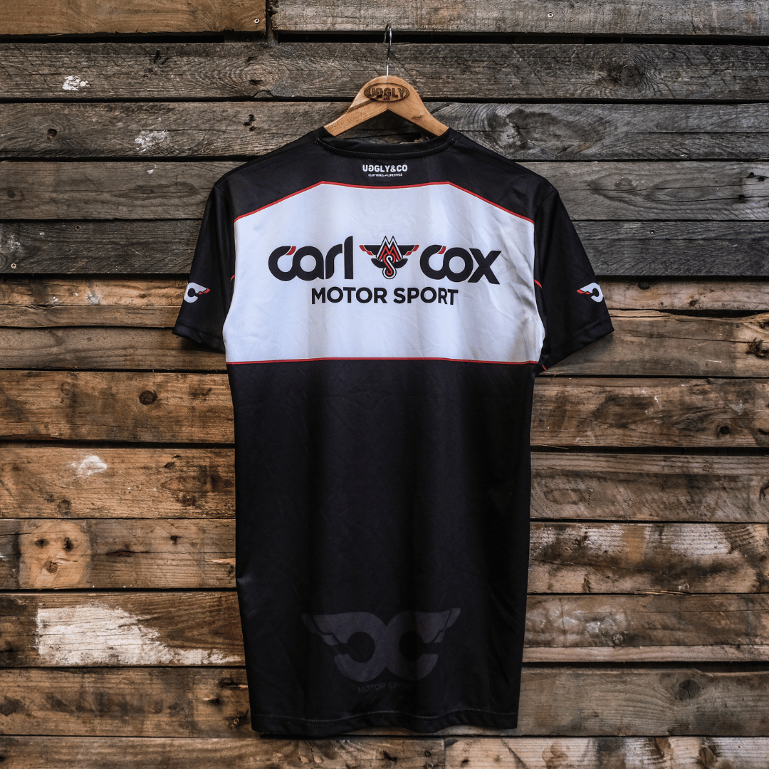 Carl Cox Motorsport x Uggly & Co Team Tee – Lightweight Polyester
