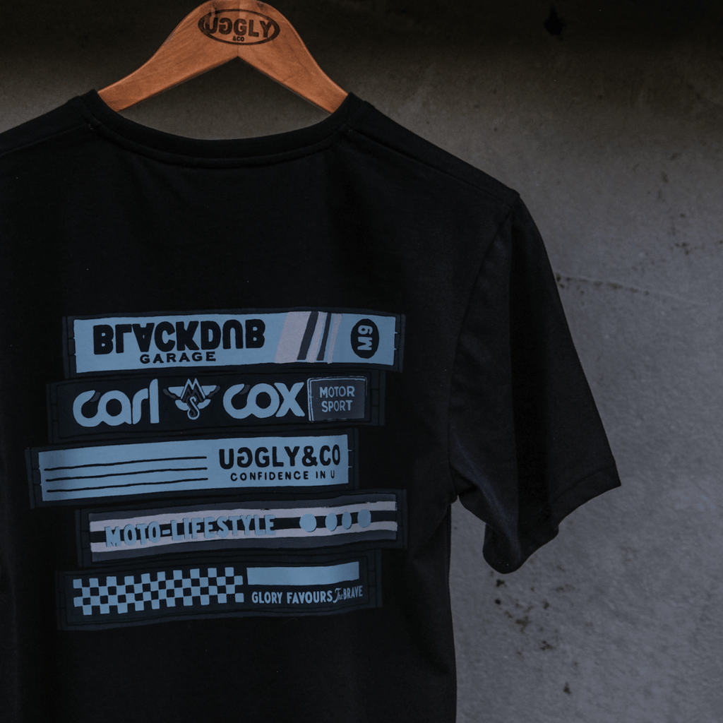 Carl Cox Motorsport x Black Dub Graphic Tee – Uggly&Co Cotton T-Shirt