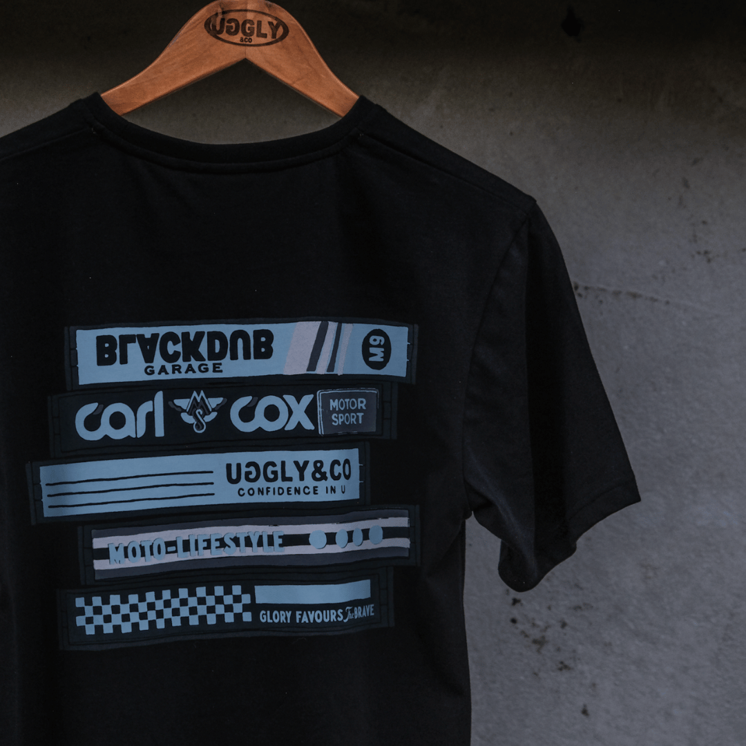 Carl Cox Motorsport x Black Dub Graphic Tee – Uggly&Co Cotton T-Shirt