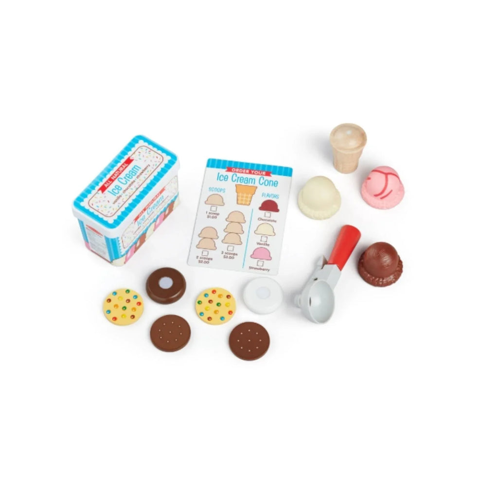 Melissa & Doug Scoop & Sandwiches Ice Cream Playset