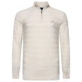 Crew Clothing Company Cashmere & Silk Blend Quarter Zip Jumper