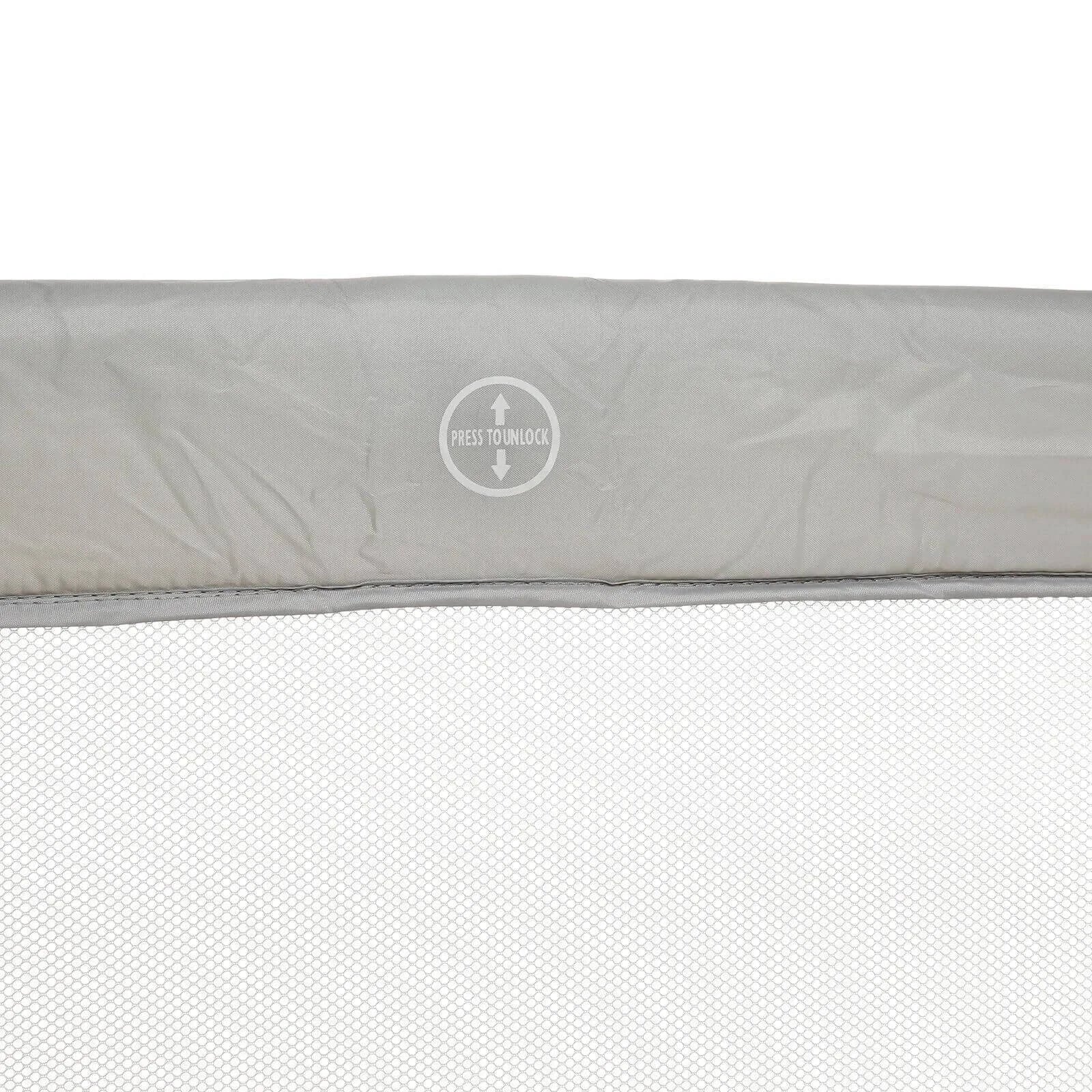baby plus Eco Travel Cot - Grey
