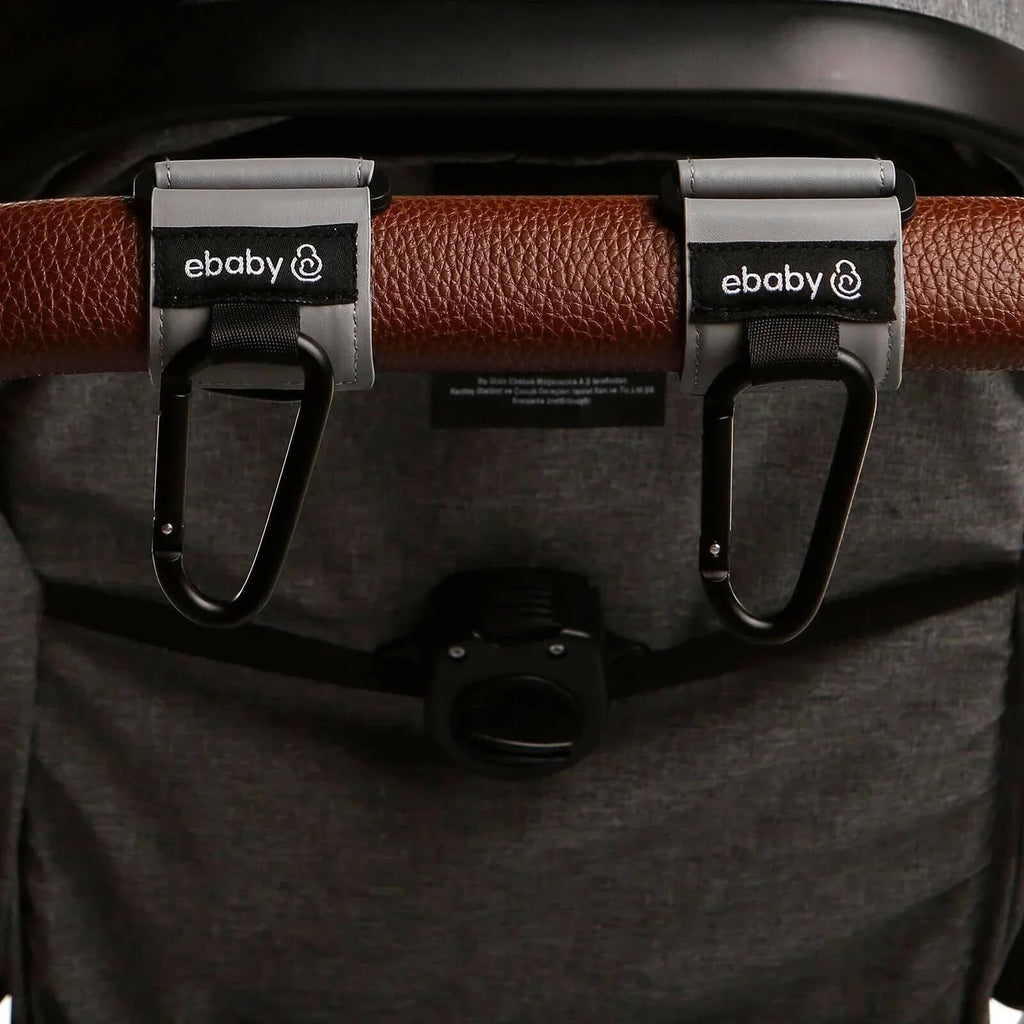 ebaby Universal Stroller Carrying Hook - Double Set