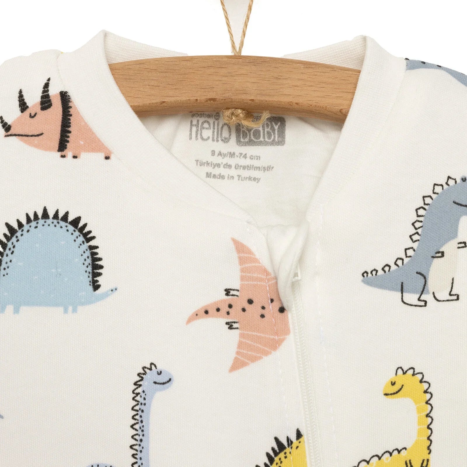HelloBaby Sleepsuit - Ecru