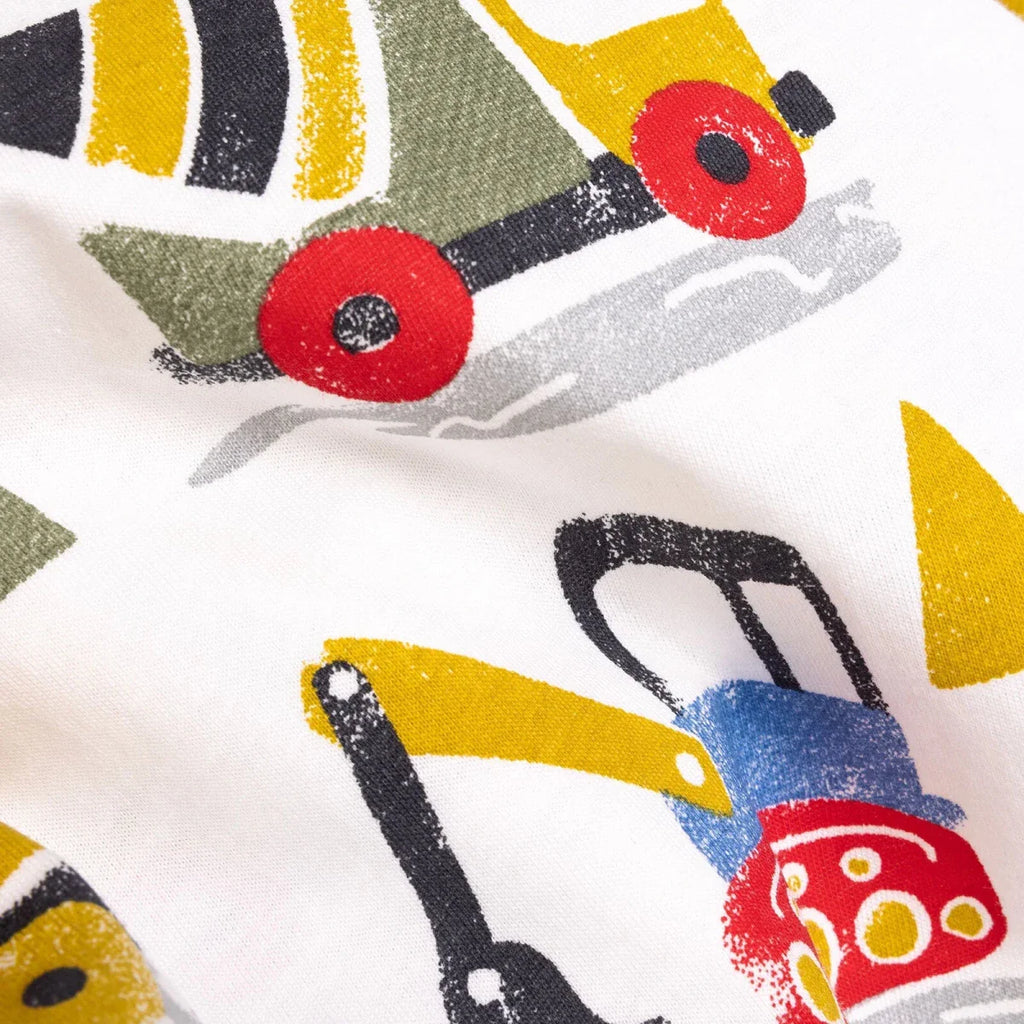 HelloBaby Baby Boy Long Sleeve Pyjamas Set - Ecru