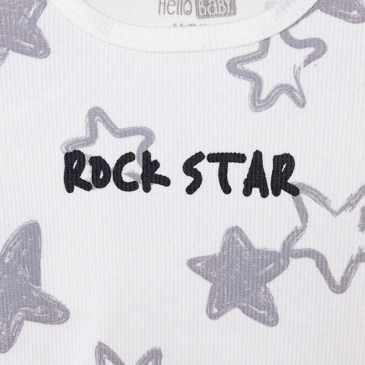 HelloBaby Boy Long Sleeve Pyjamas Set - Ecru