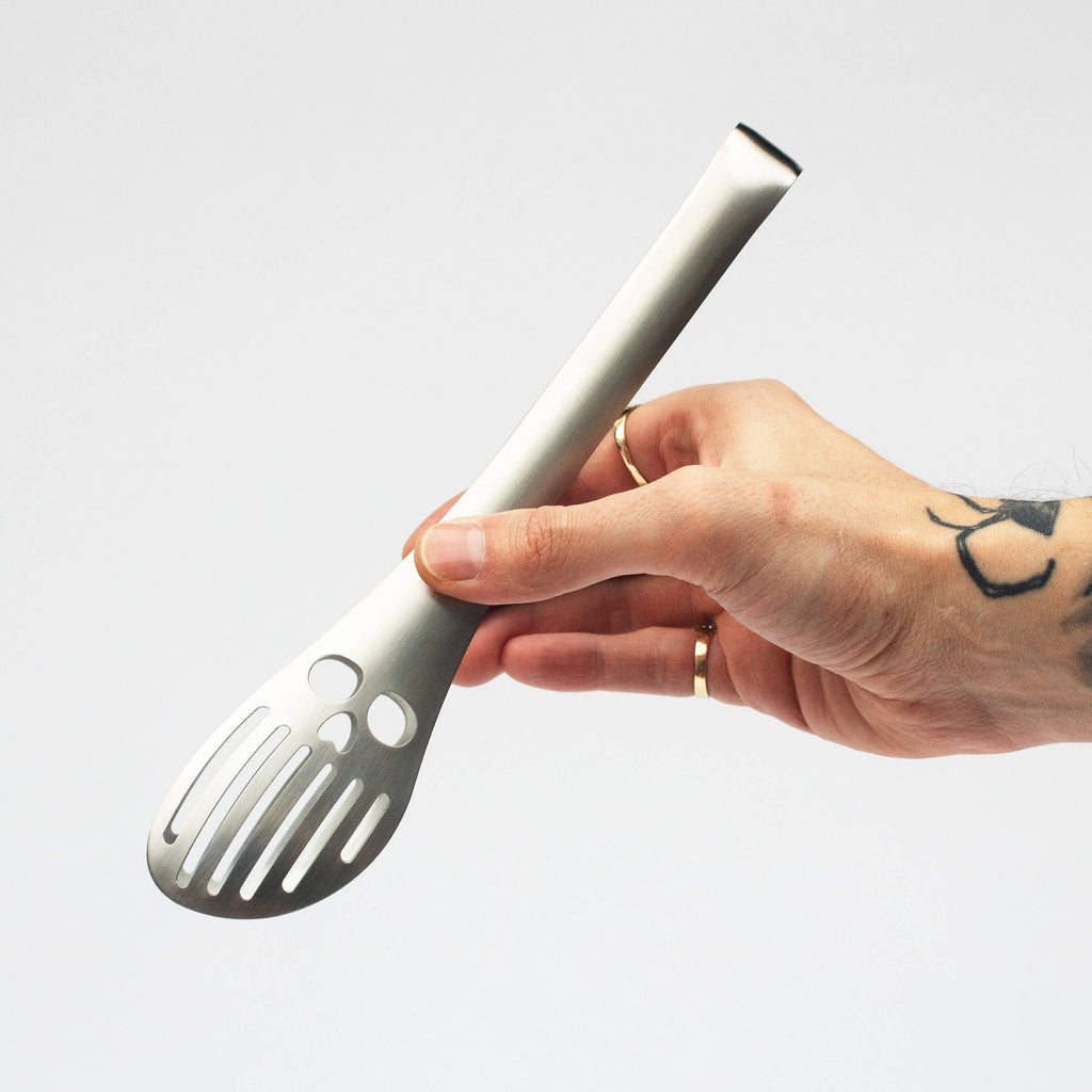 Kate's Clothing Skull Tongs – Stainless Steel Gothic Kitchen Serving Tool