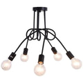 Massive Discounts 5-Light Vintage Metal Ceiling Light Fixture – 20.47"