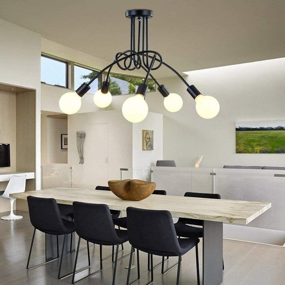 Massive Discounts 5-Light Vintage Metal Ceiling Light Fixture – 20.47"