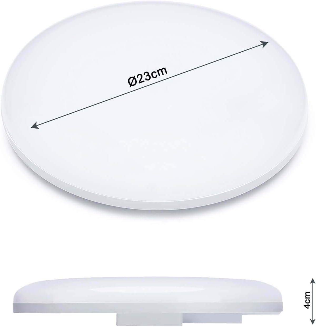 Yafido Ultra Slim LED Ceiling Light – 36W 3240LM 4500K UFO Panel