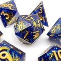 Celestial Body | Sharp Edge Dice | Resin | 7 Piece Set