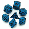 Celestial Runes | Soft Edge Dice | Acrylic | 7 Piece Set