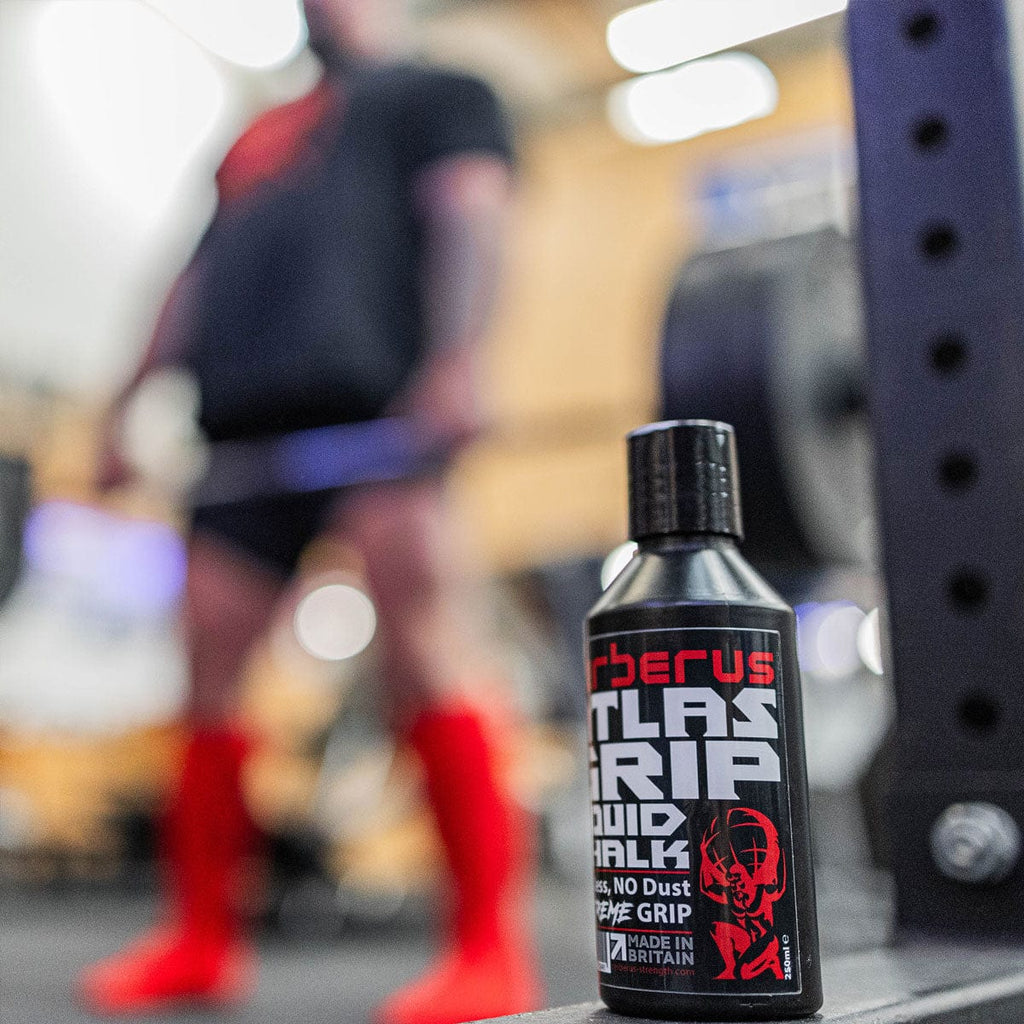 Cerberus Strength Atlas Grip Liquid Chalk – 250ml Anti-Bacterial