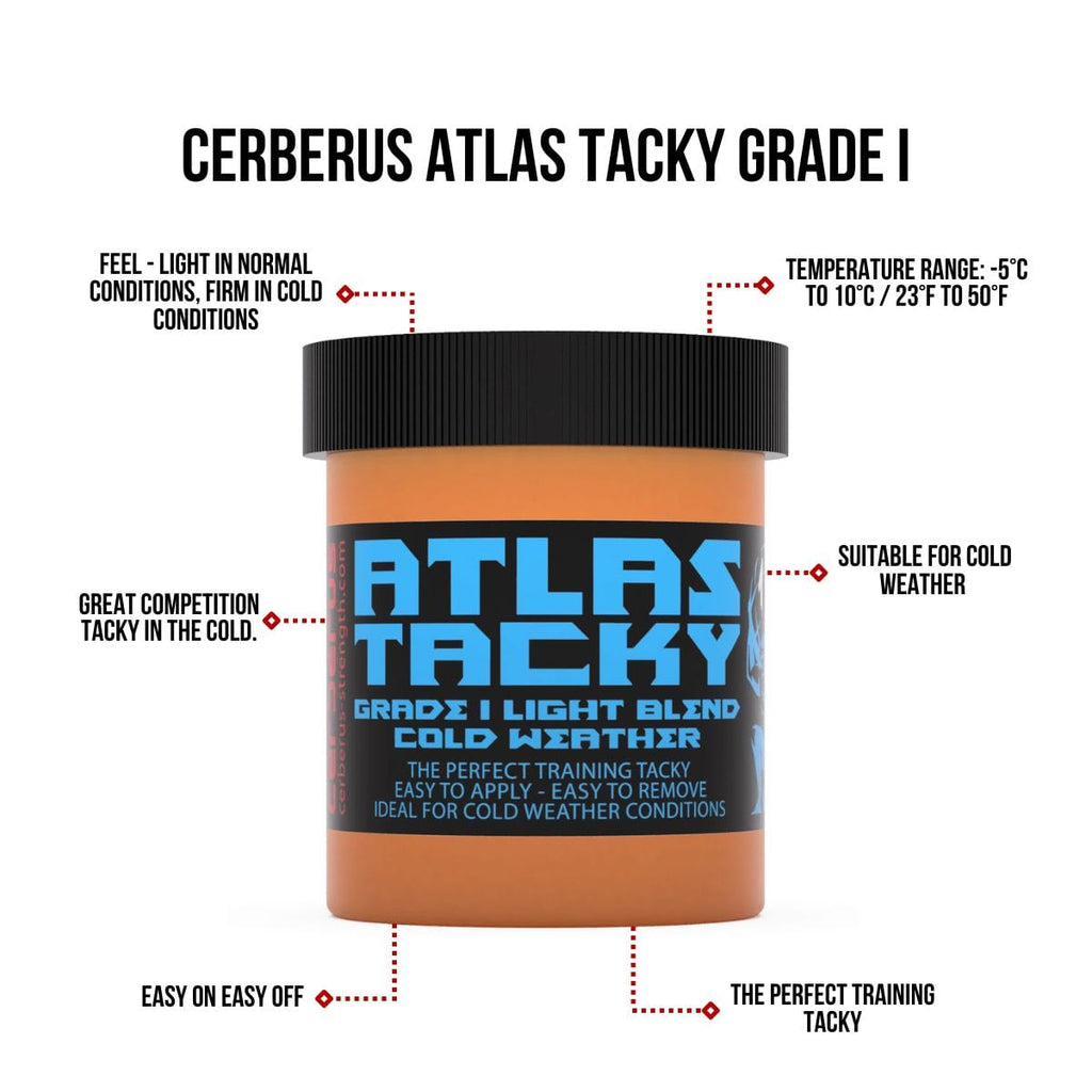 CERBERUS Atlas Tacky Grade I – Cold Weather Stone Lifting Blend