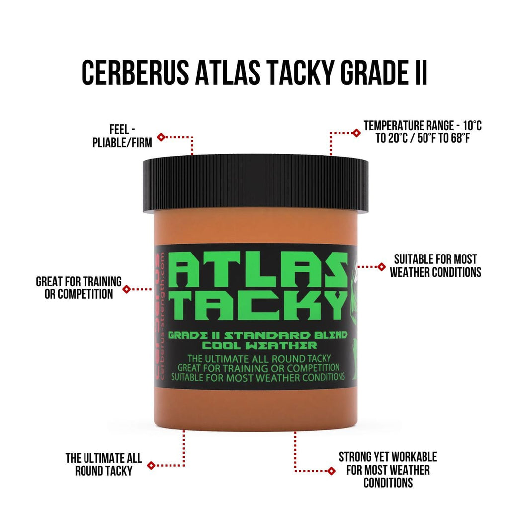Cerberus Atlas Tacky Grade II – Strong Stone Lifting Blend – Cool Weather