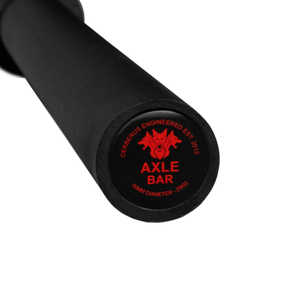 CERBERUS Strongman Axle Bar – 50mm Thick Barbell for Grip Strength