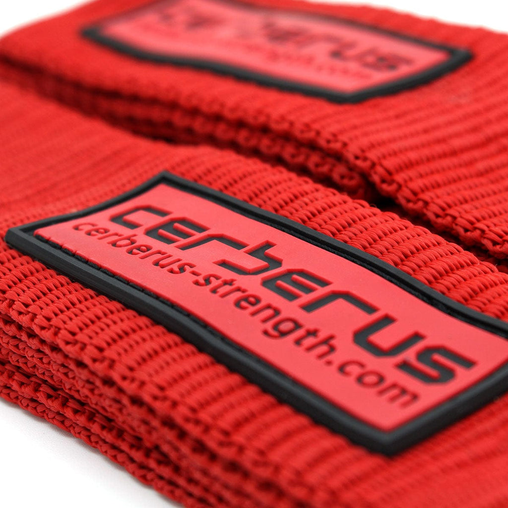 Cerberus Strength Elite Axle Bar Lifting Straps – Extra Wide Nylon
