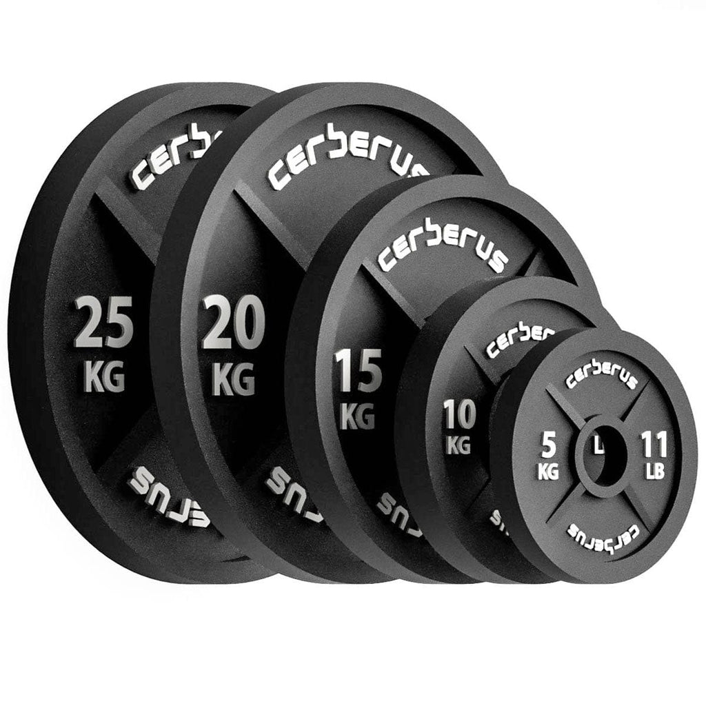 Cerberus Strength Cast Iron Olympic Plates – Old School Weight Plates