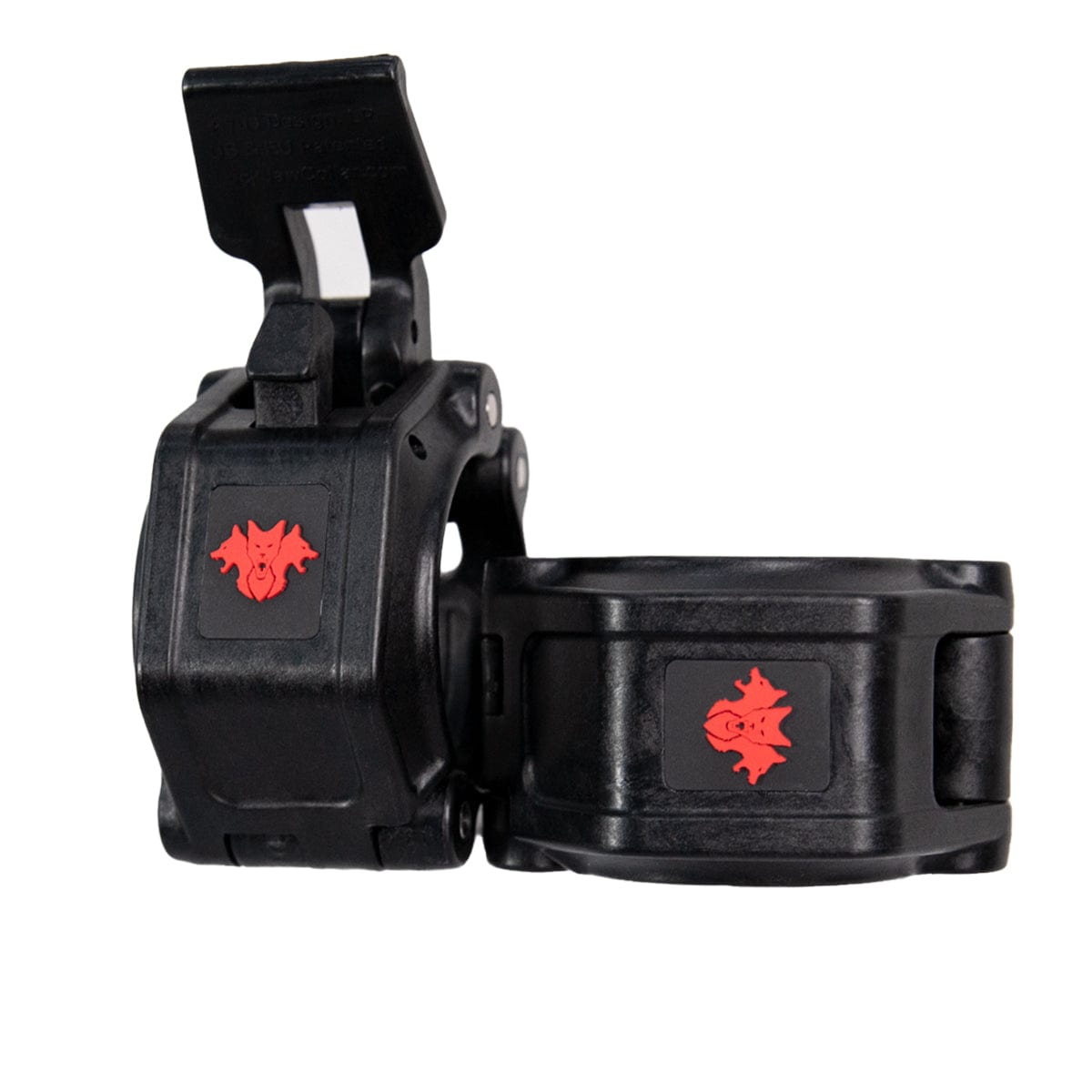 CERBERUS Strength Lock-Jaw PRO 2 Olympic Barbell Collars – 2 Inch Pair