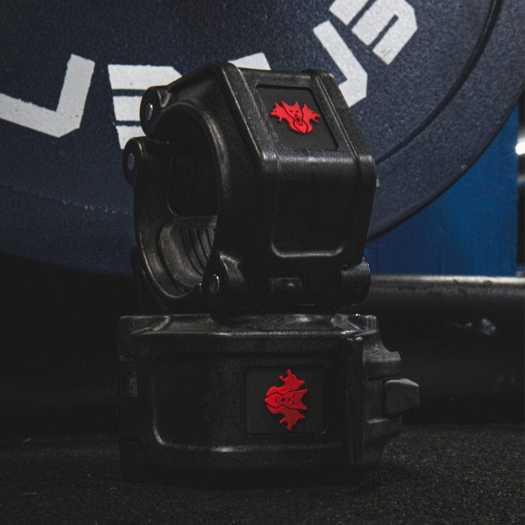 CERBERUS Strength Lock-Jaw PRO 2 Olympic Barbell Collars – 2 Inch Pair