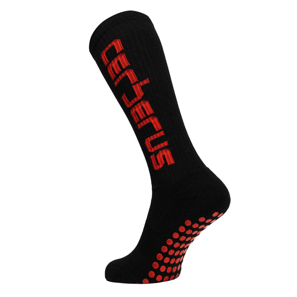 Cerberus Deadlift Grip Socks – Non-Slip Sole & Shin Protection Cotton