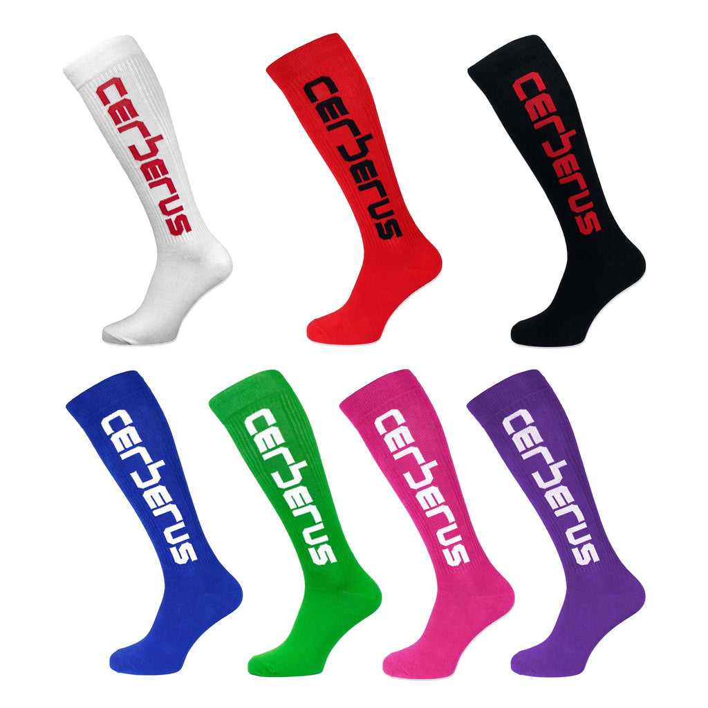 CERBERUS Deadlift Socks – Shin Protection for Deadlifts & Cleans