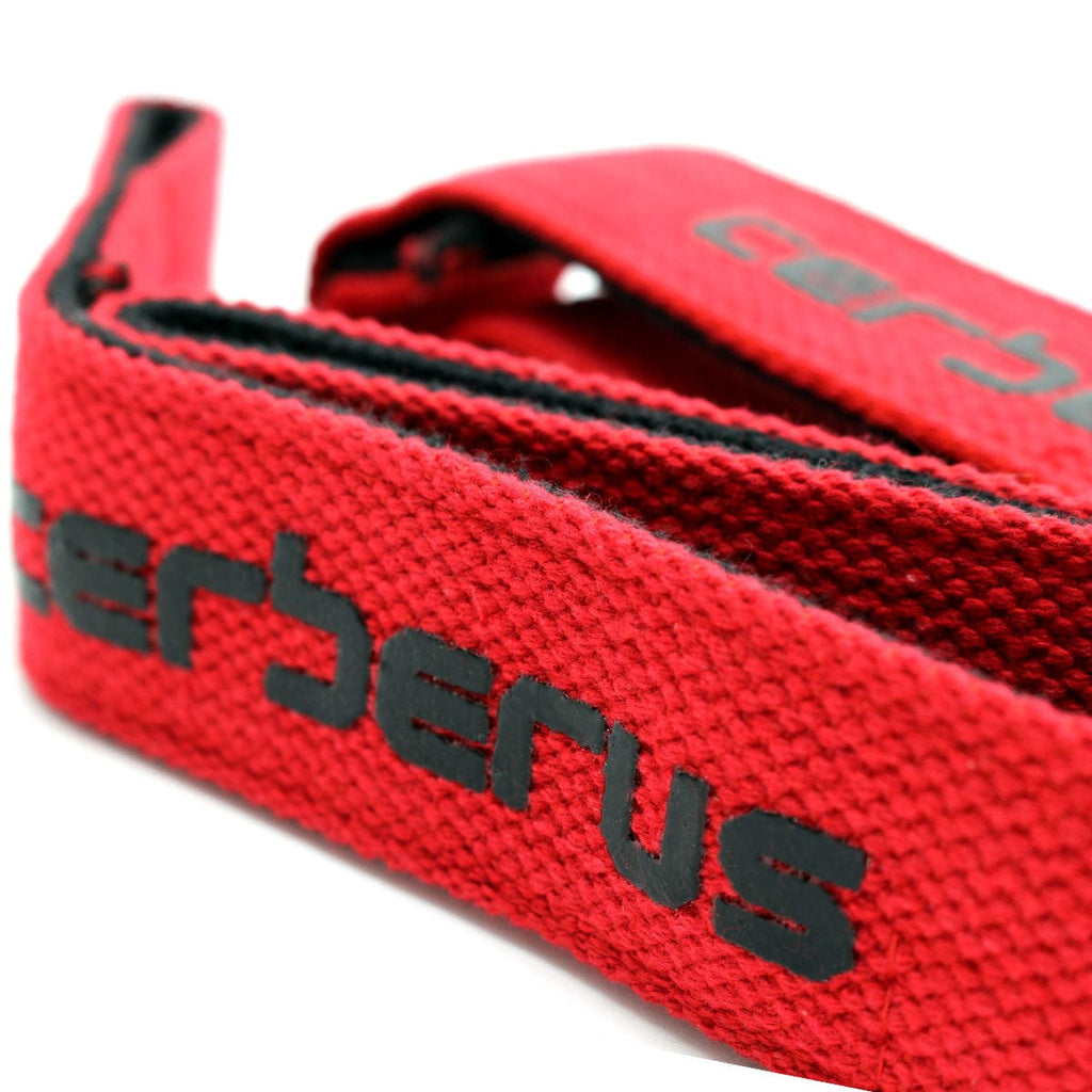 CERBERUS Strength Dual-Ply Cotton Lifting Straps – Heavy Duty 70cm Pair
