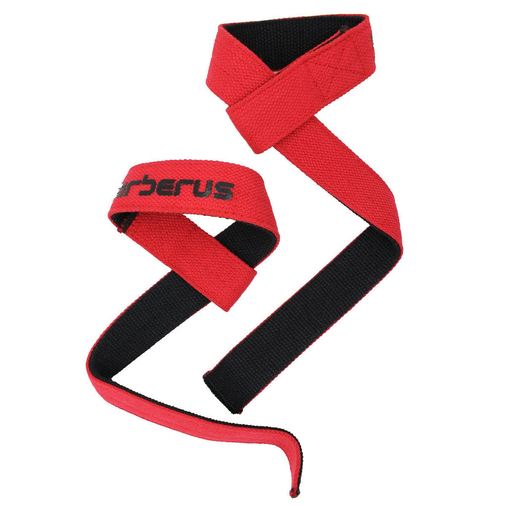 CERBERUS Strength Dual-Ply Cotton Lifting Straps – Heavy Duty 70cm Pair
