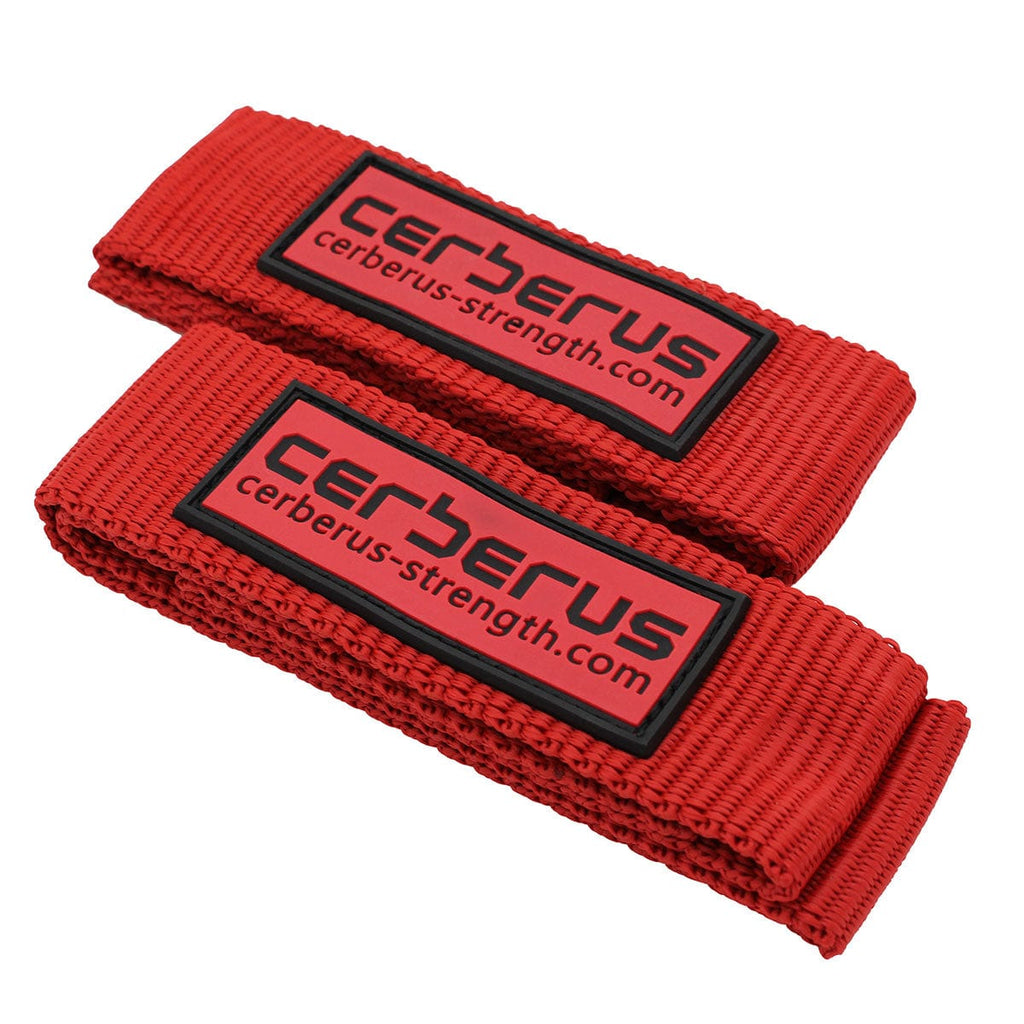Cerberus Strength Elite Lifting Straps – Heavy Duty Nylon Webbing Pair