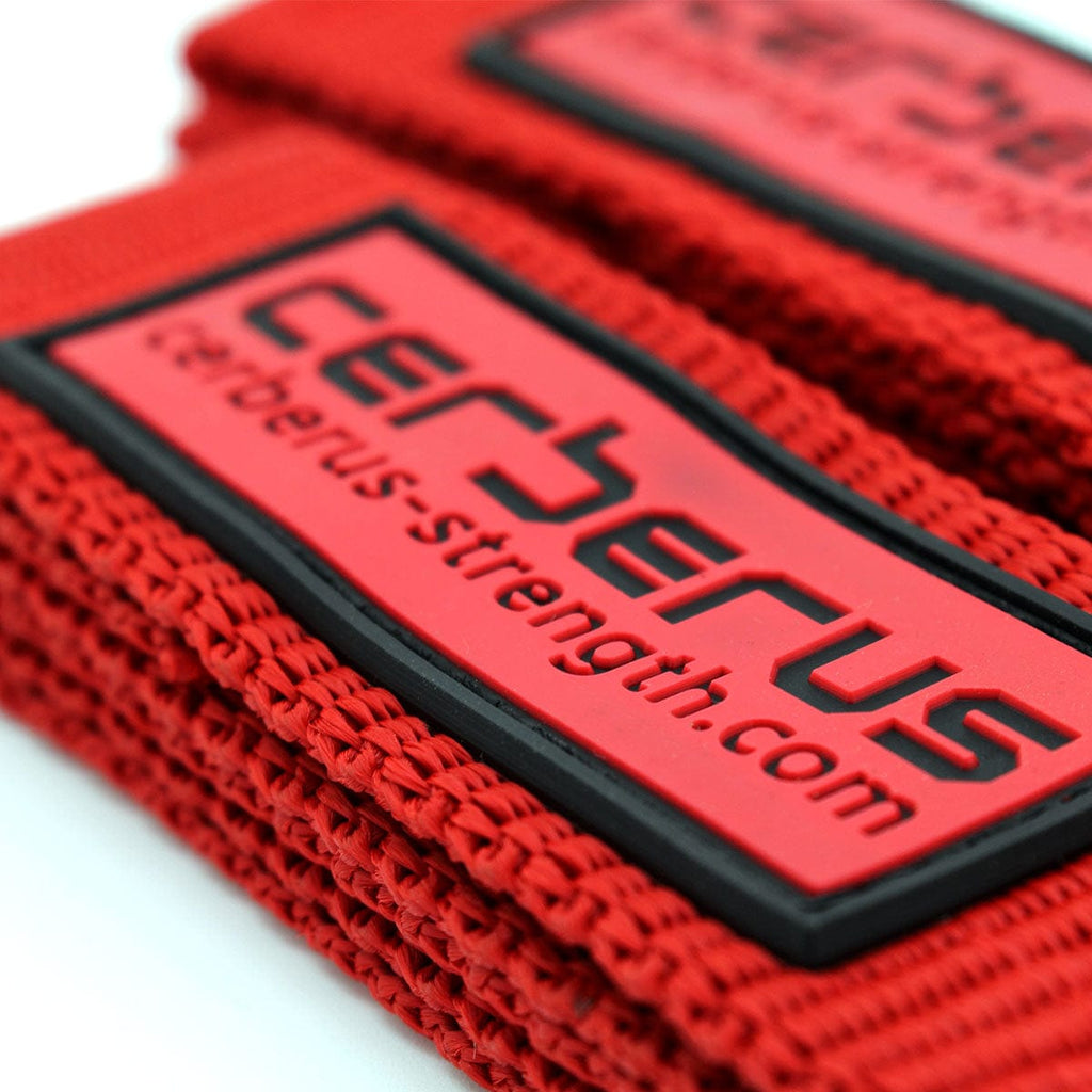 Cerberus Strength Elite Lifting Straps – Heavy Duty Nylon Webbing Pair
