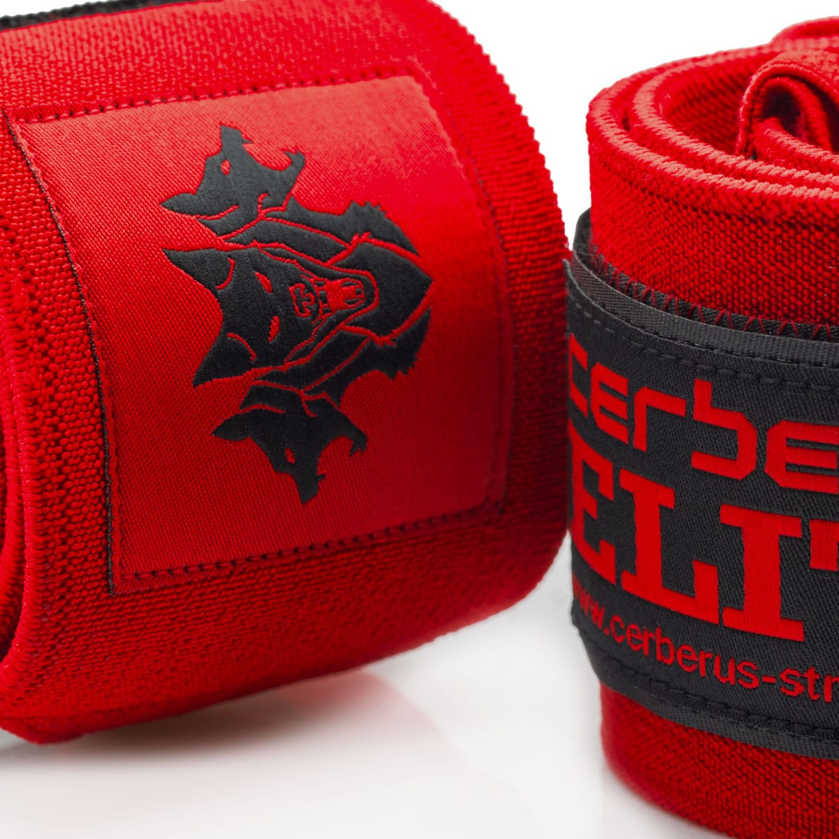 CERBERUS Strength ELITE Wrist Wraps – Heavy Duty Powerlifting Support