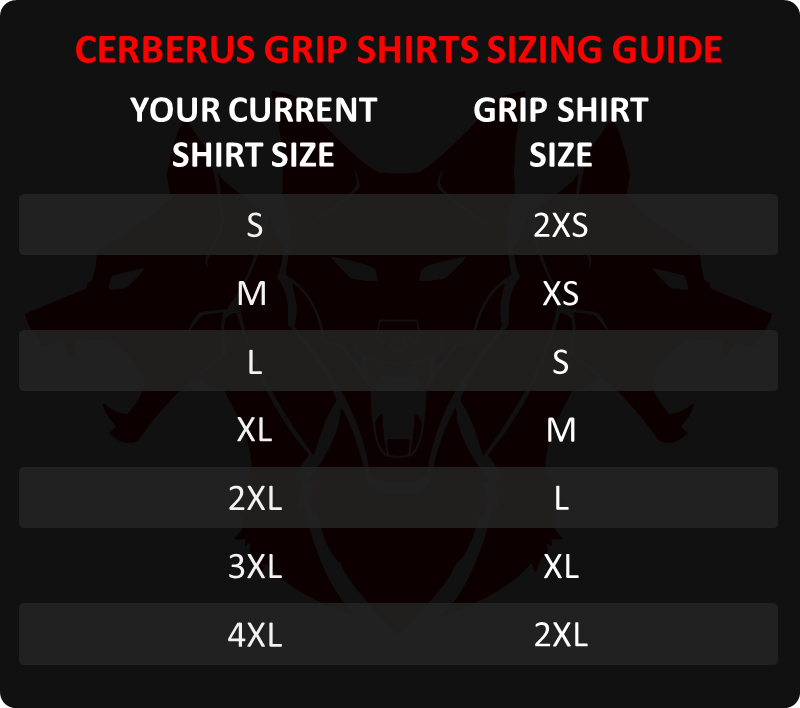 CERBERUS Strength Strongman Grip Shirt – Heavy Cotton Spandex Blend