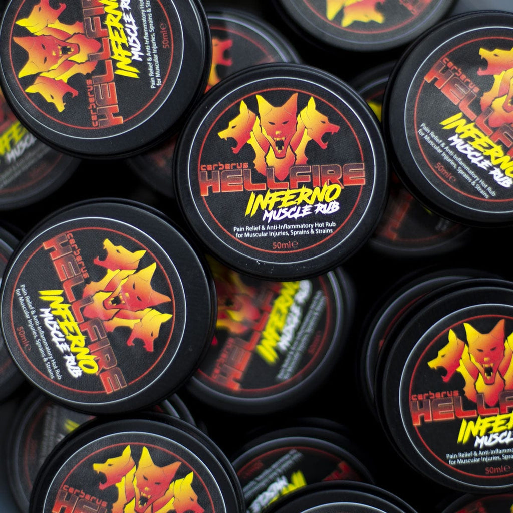 CERBERUS Inferno Muscle Rub – Extra Strength Heat Cream for Pain Relief