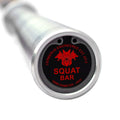 CERBERUS Strength Squat Bar – 25kg Powerlifting Barbell, 32mm