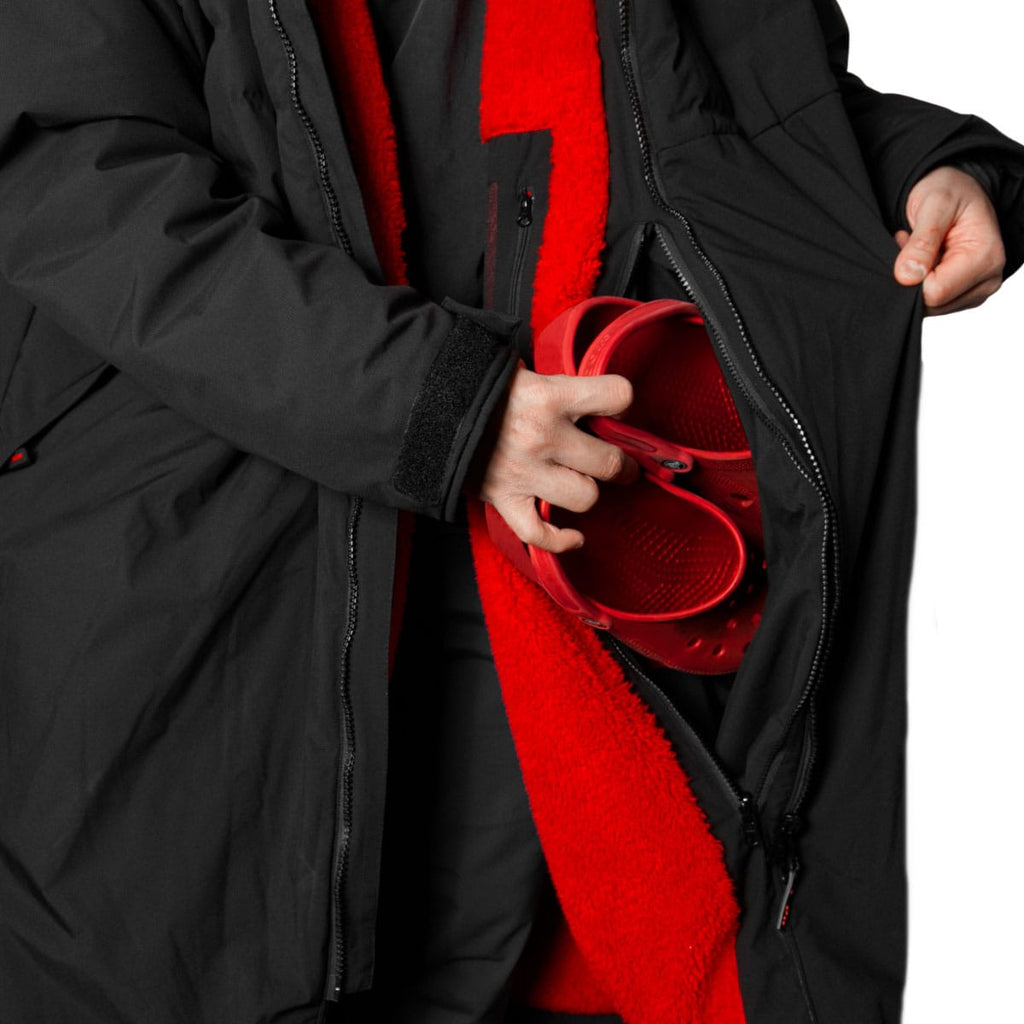 CERBERUS Strength Changing Robe – Waterproof Sherpa Lined Swim Robe