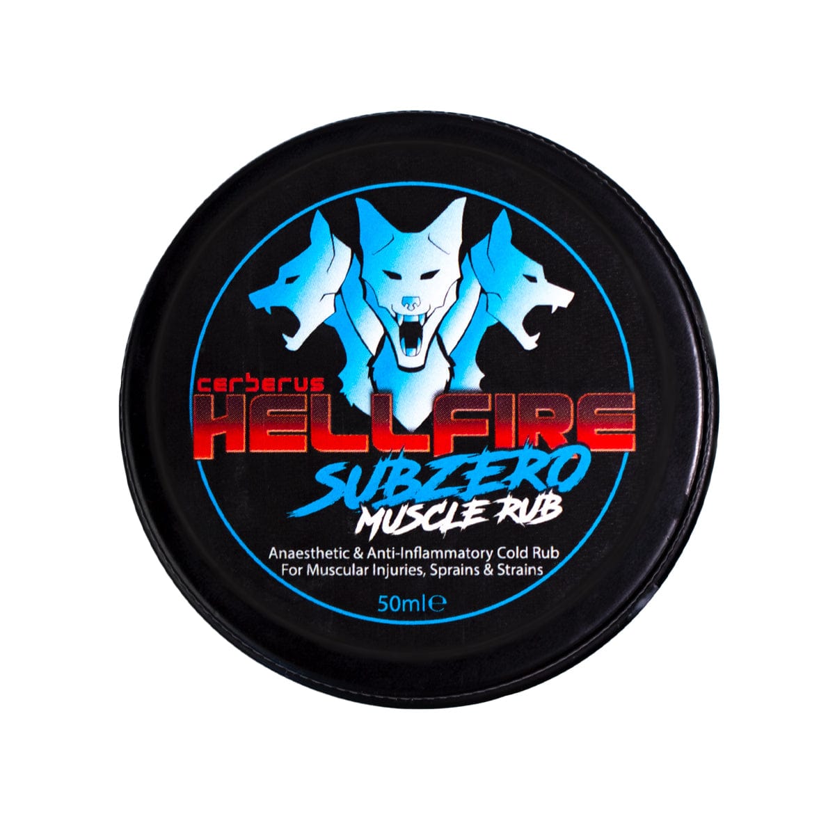SubZero Muscle Rub by CERBERUS Strength – Cooling Pain Relief Balm