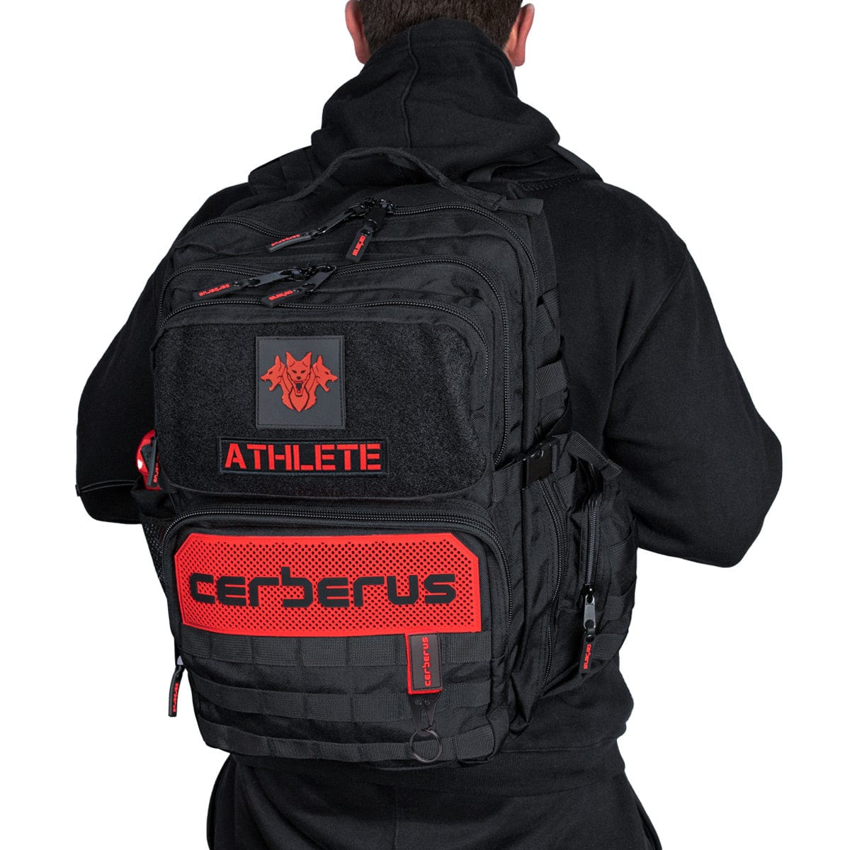 CERBERUS Tactical Backpack | 45L Large Gym Rucksack | 1000D Nylon Cordura