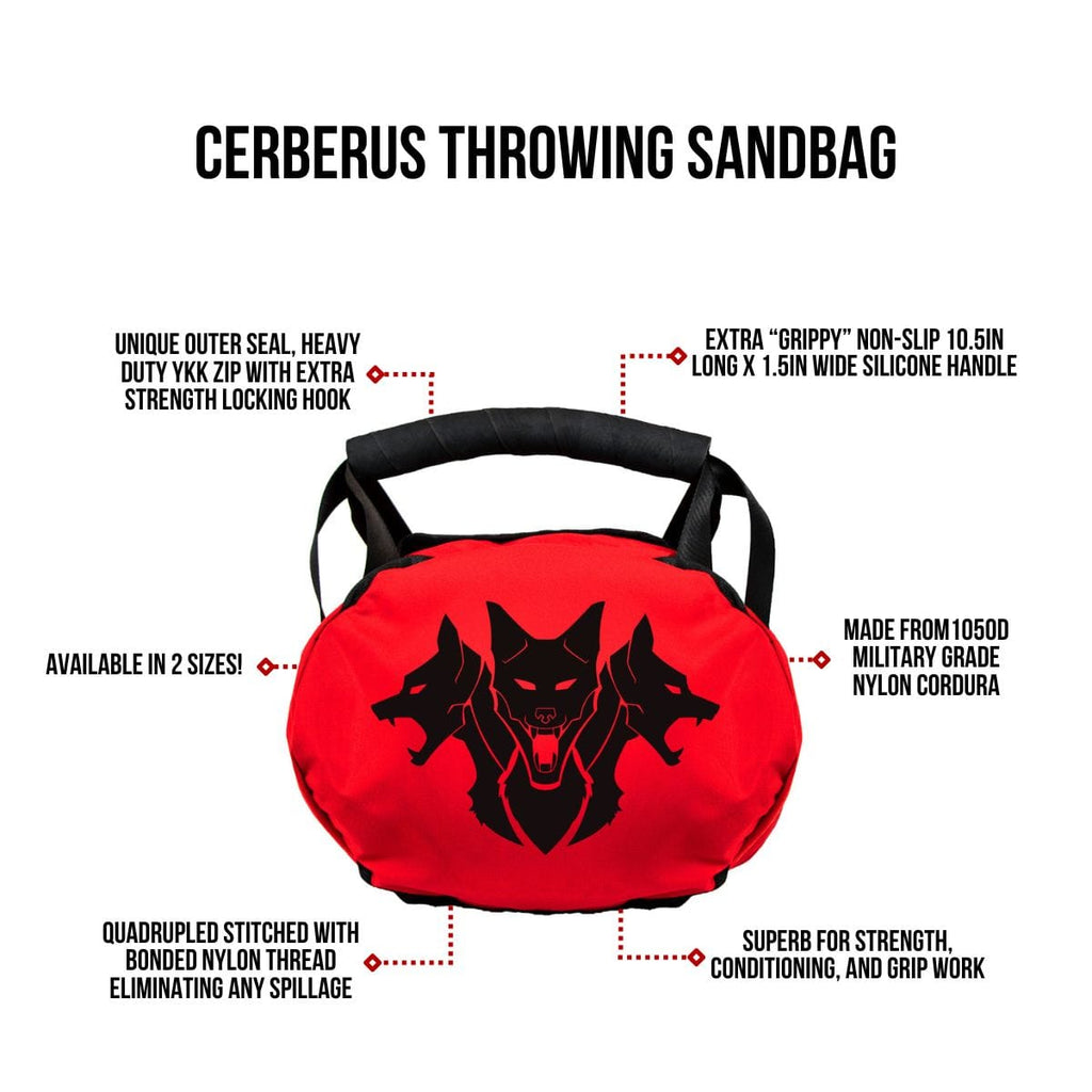 Cerberus Strength Throwing Sandbag – Heavy Duty Military Grade Cordura