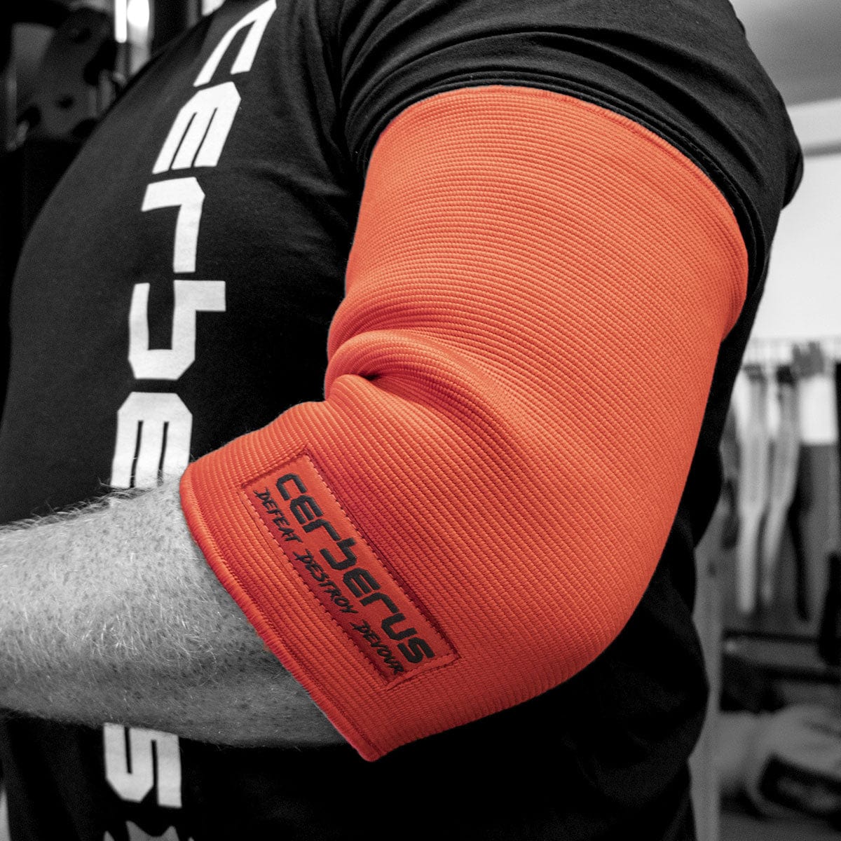 Cerberus Strength Triple-Ply Elbow Sleeves – Heavy Duty Support Pair
