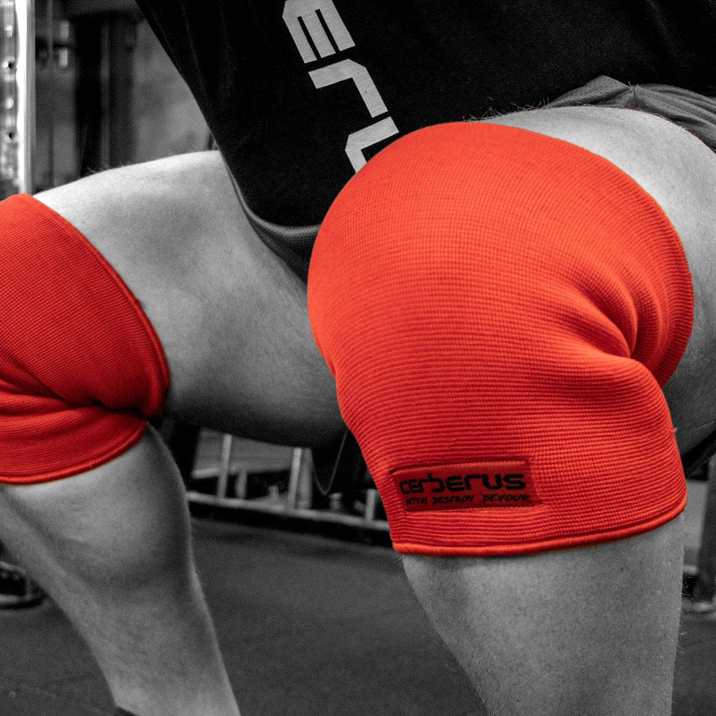 CERBERUS Strength Triple-Ply Knee Sleeves – Heavy Duty Support (Pair)
