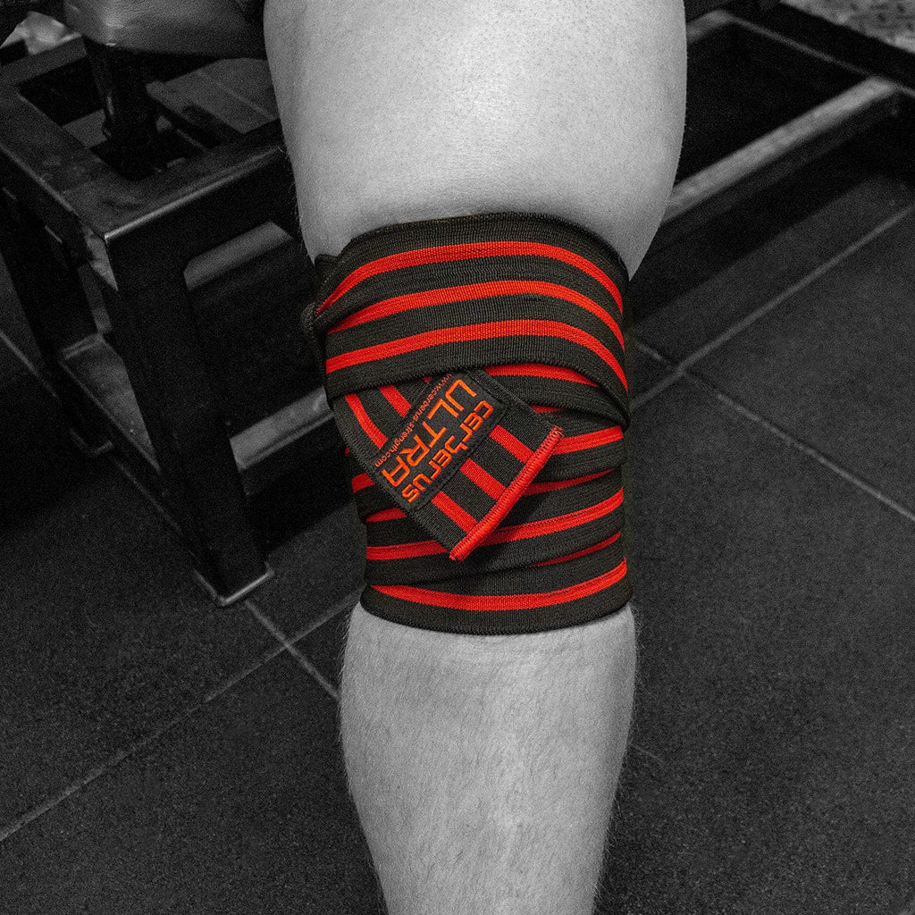CERBERUS Strength ULTRA Knee Wraps – Stiff Support for Powerlifting