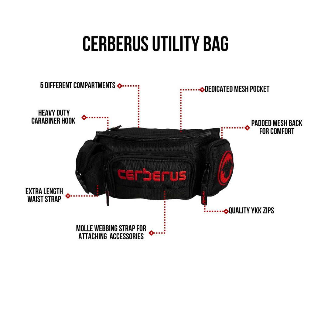 CERBERUS Strength Utility Bag – Durable 1680D Cordura Cross Body Pack