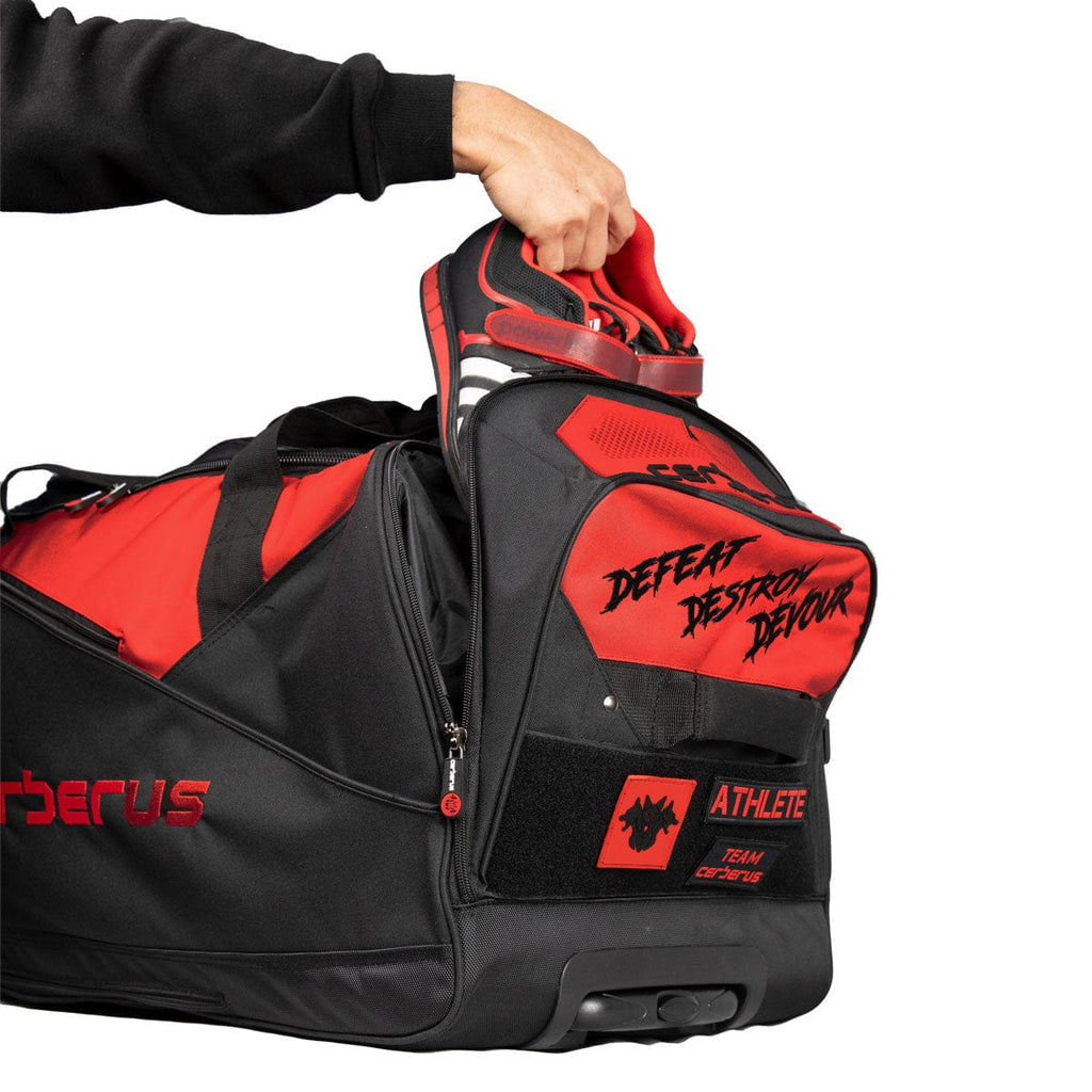 CERBERUS Wheeled Strongman Kit Bag | 150L Large Capacity Gym Holdall