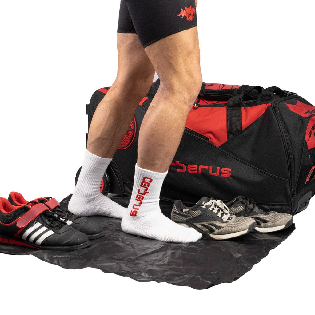CERBERUS Wheeled Strongman Kit Bag | 150L Large Capacity Gym Holdall