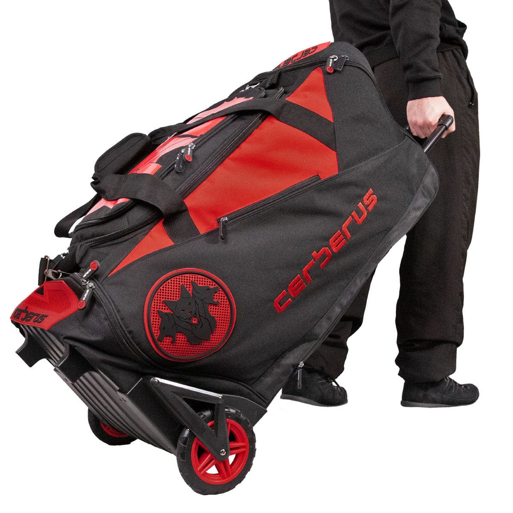 CERBERUS Wheeled Strongman Kit Bag | 150L Large Capacity Gym Holdall