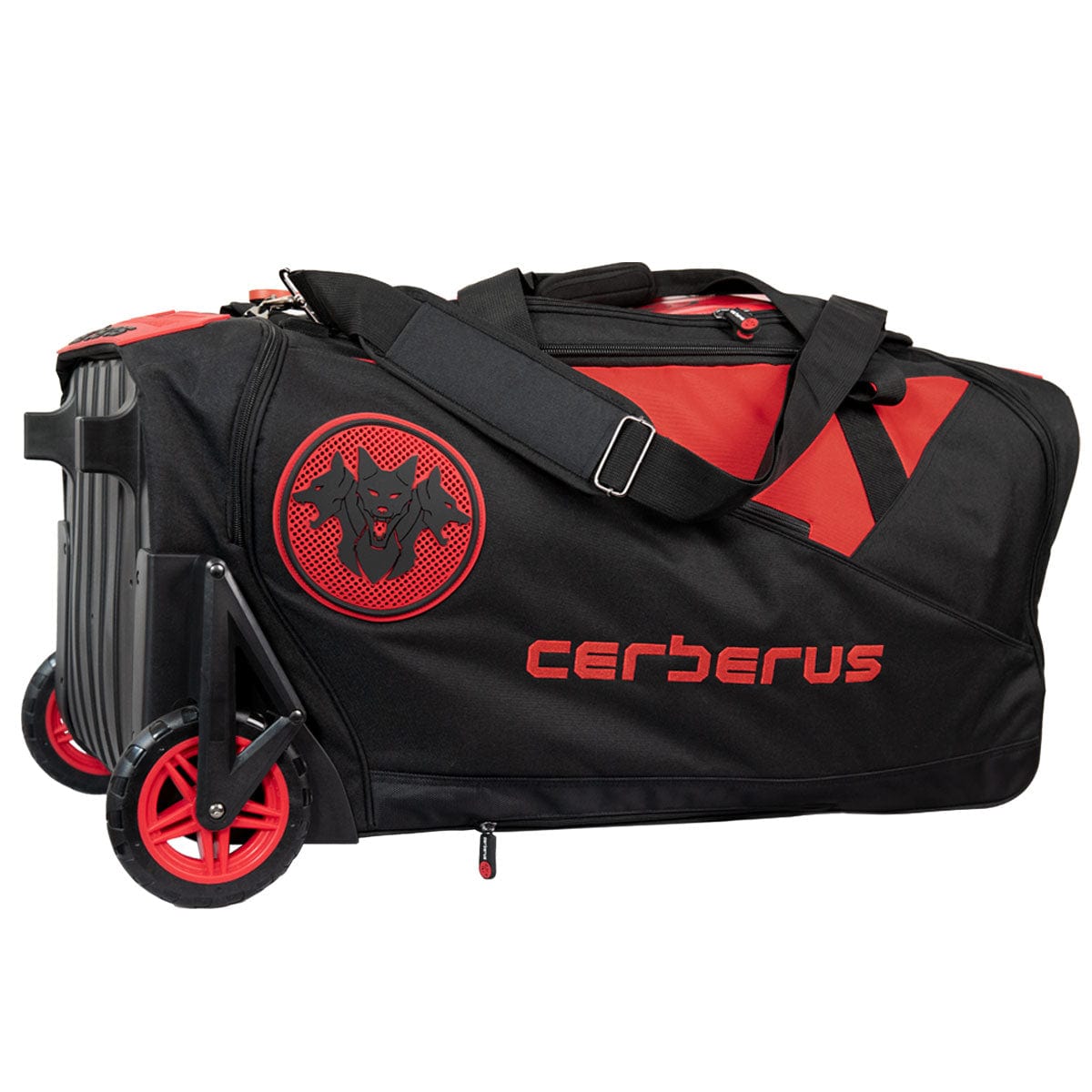 CERBERUS Wheeled Strongman Kit Bag | 150L Large Capacity Gym Holdall