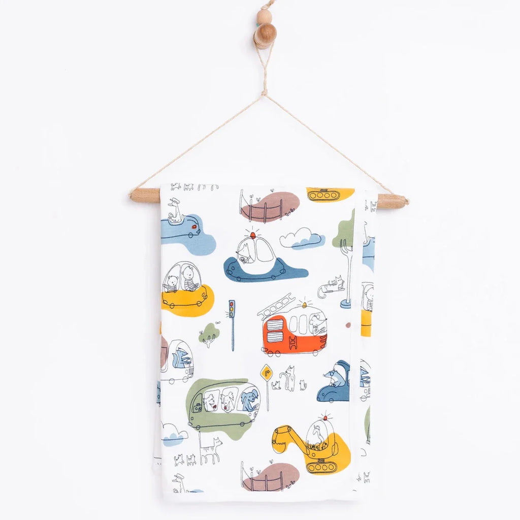 Little Dreams Boy Blanket - White
