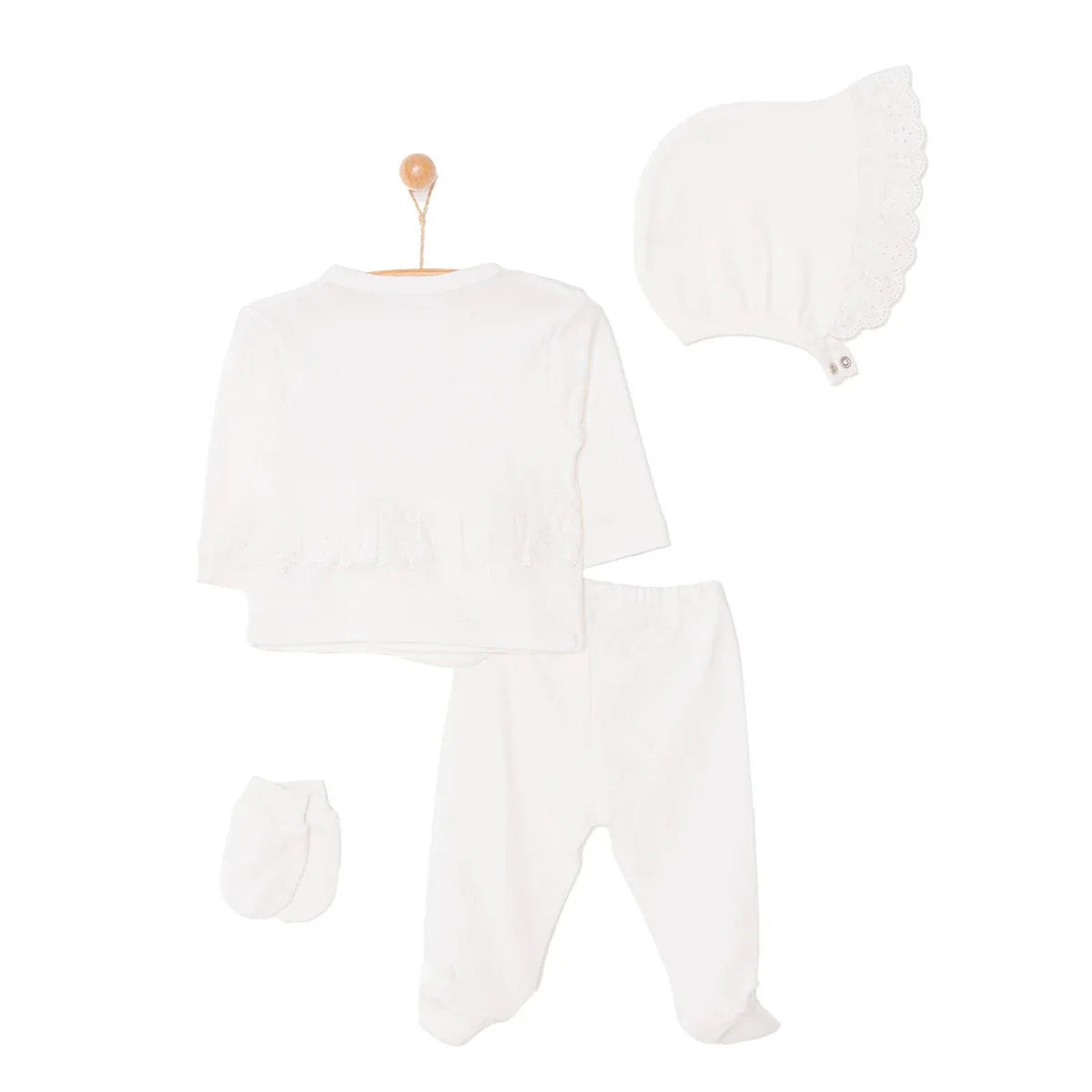 HelloBaby Girl Special Day Clothing - Ecru